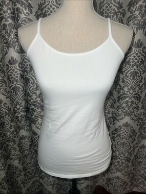 Express Best Loved Cami White Tank Top